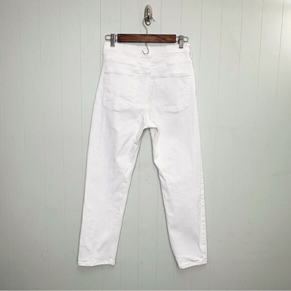 Everlane High Rise Straight Jean White Size 28 - Picture 5 of 12